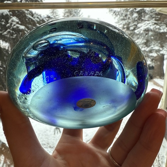 Skookum Art Glass 1979 Robert Held Paper Weight Large - Picture 11 of 16